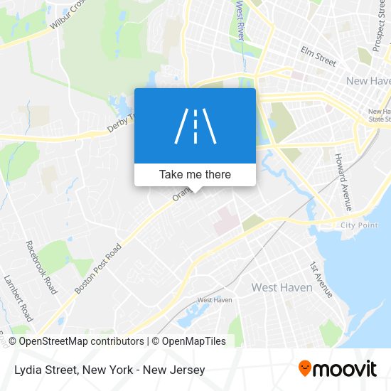 Mapa de Lydia Street