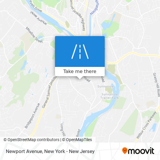 Mapa de Newport Avenue