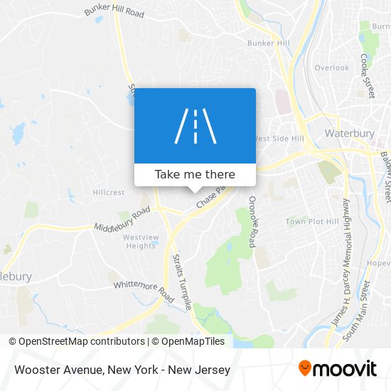 Mapa de Wooster Avenue