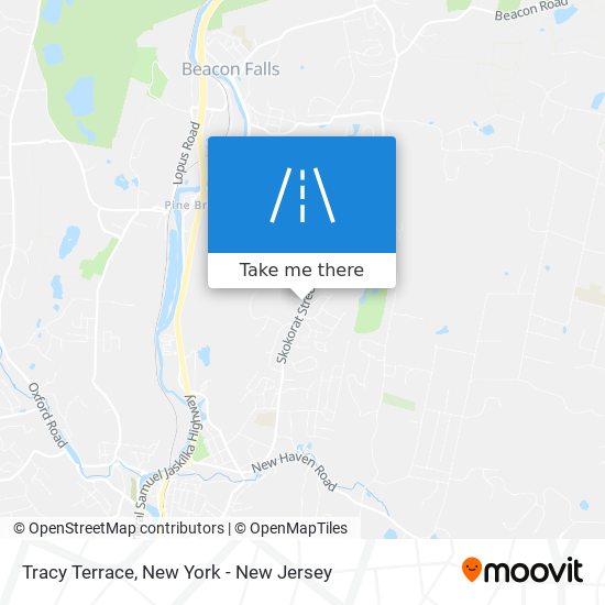 Tracy Terrace map