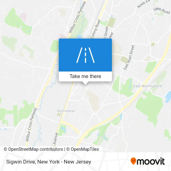 Sigwin Drive map
