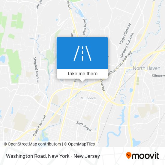 Mapa de Washington Road