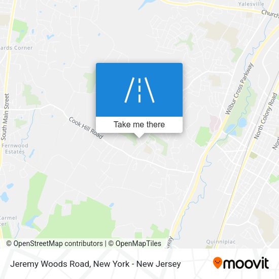 Mapa de Jeremy Woods Road