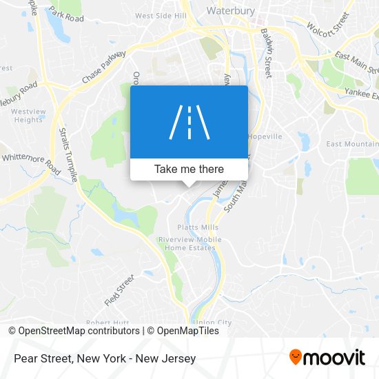 Mapa de Pear Street