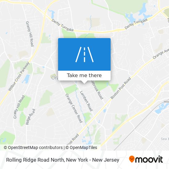 Rolling Ridge Road North map