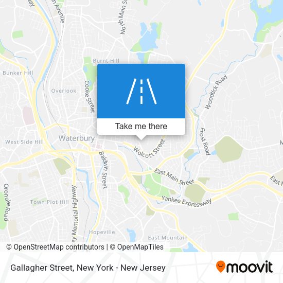 Mapa de Gallagher Street