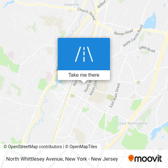 Mapa de North Whittlesey Avenue