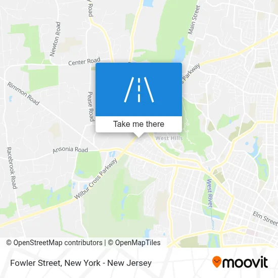 Fowler Street map