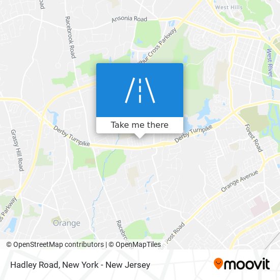 Mapa de Hadley Road