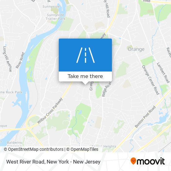 Mapa de West River Road