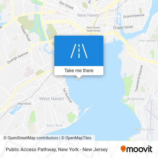 Public Access Pathway map