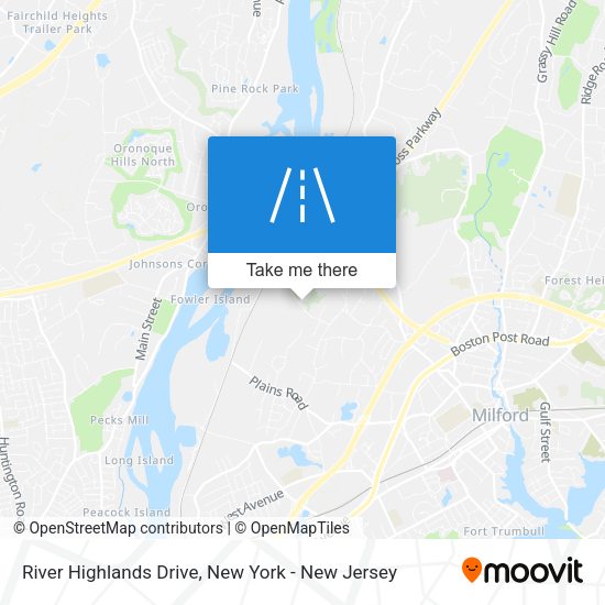 Mapa de River Highlands Drive