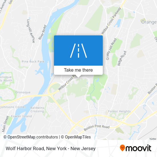 Mapa de Wolf Harbor Road