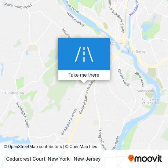 Mapa de Cedarcrest Court