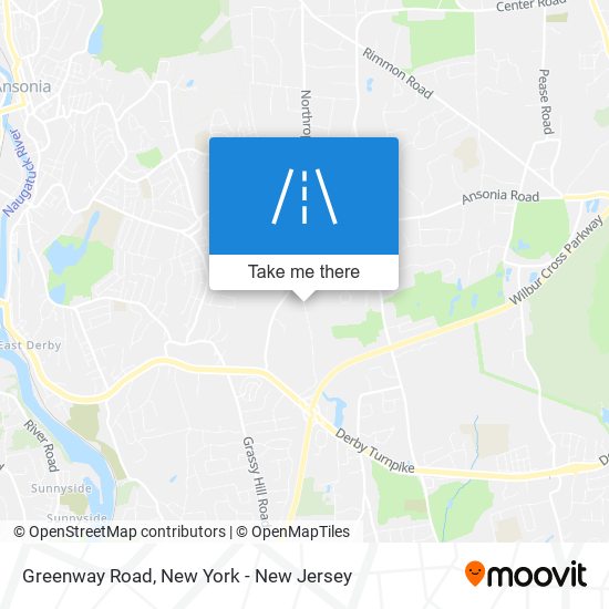 Mapa de Greenway Road