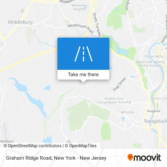 Graham Ridge Road map