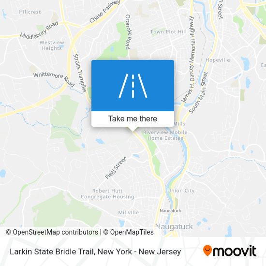 Mapa de Larkin State Bridle Trail
