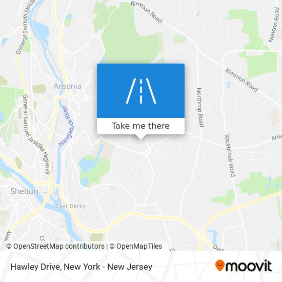 Hawley Drive map