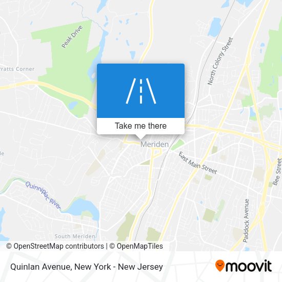 Mapa de Quinlan Avenue