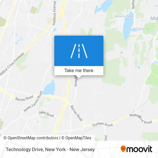 Technology Drive map