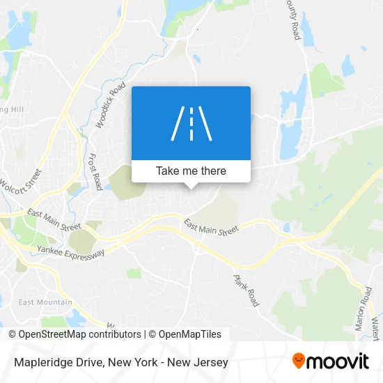 Mapleridge Drive map