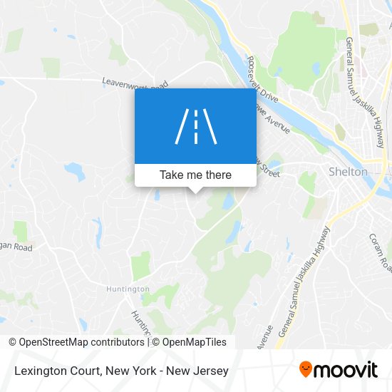 Mapa de Lexington Court