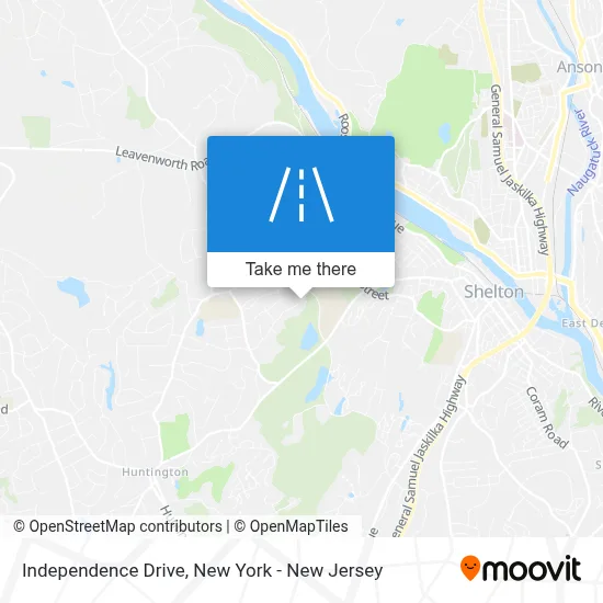 Independence Drive map