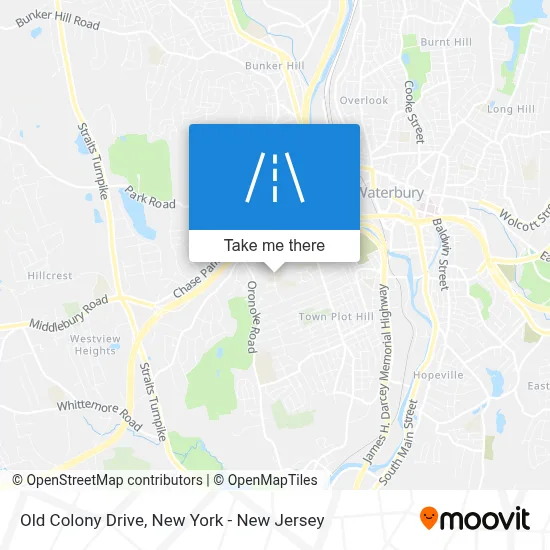 Old Colony Drive map