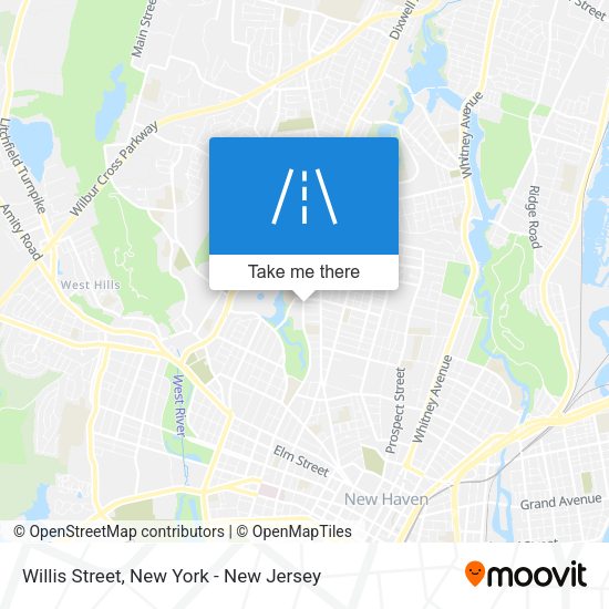 Mapa de Willis Street