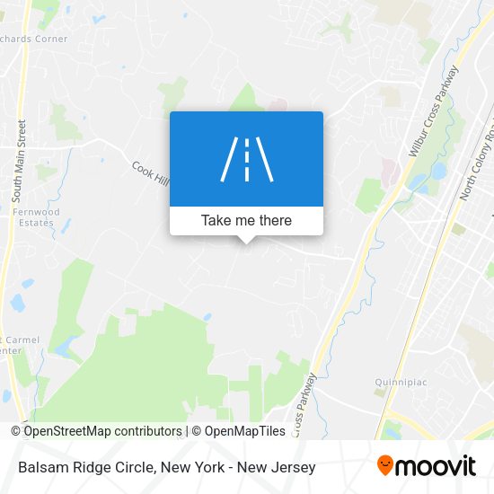 Mapa de Balsam Ridge Circle