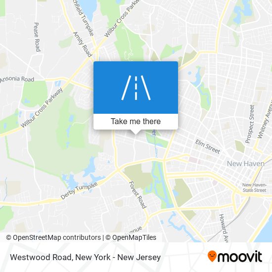 Westwood Road map