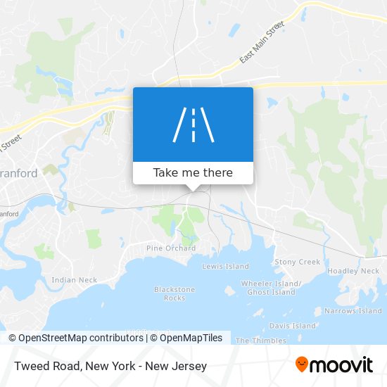 Mapa de Tweed Road