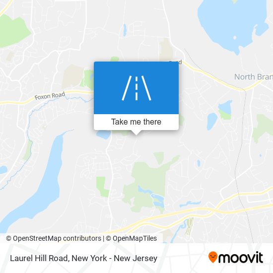 Mapa de Laurel Hill Road