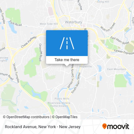 Mapa de Rockland Avenue
