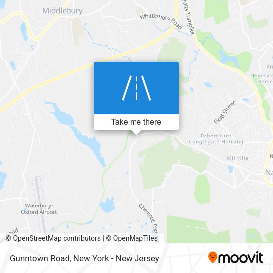 Mapa de Gunntown Road