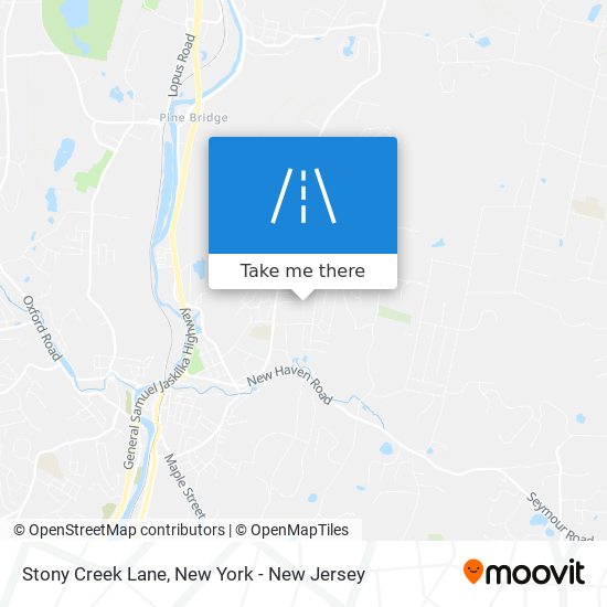 Stony Creek Lane map