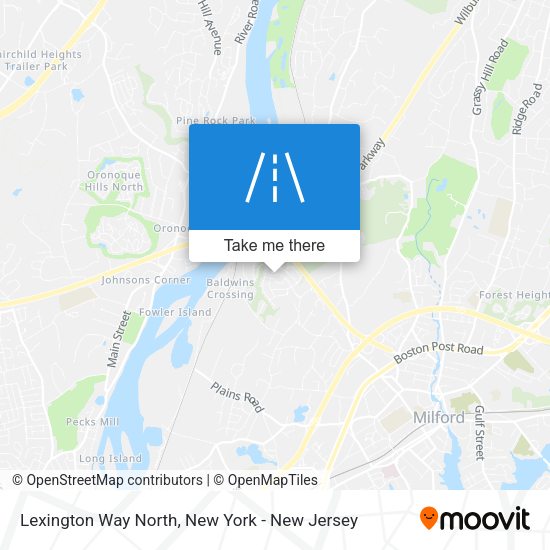 Mapa de Lexington Way North