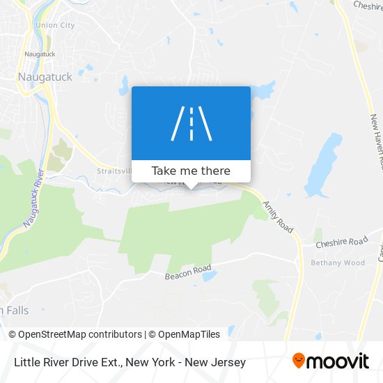 Little River Drive Ext. map