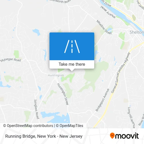 Running Bridge map