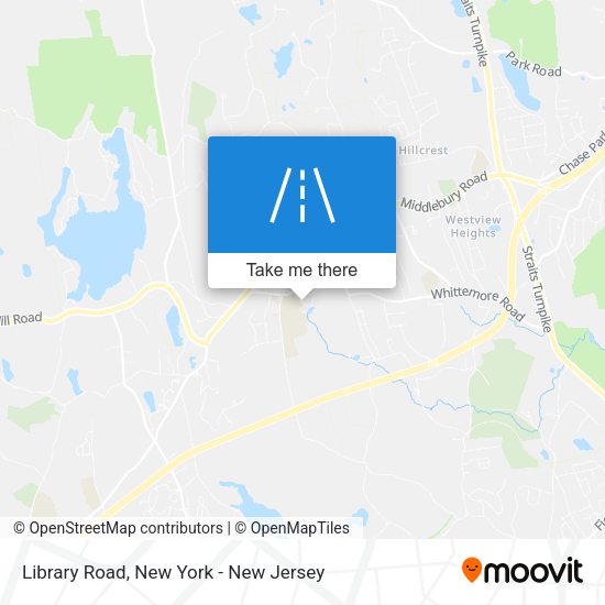 Mapa de Library Road