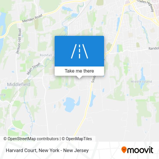Mapa de Harvard Court