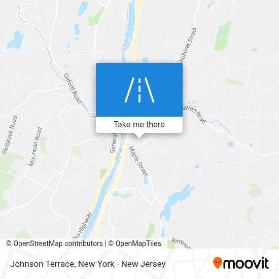 Johnson Terrace map