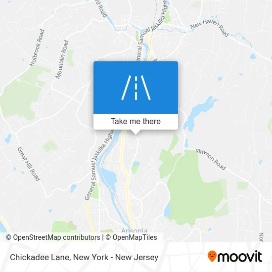 Chickadee Lane map