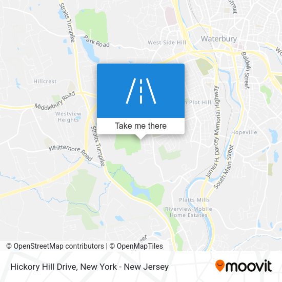 Mapa de Hickory Hill Drive