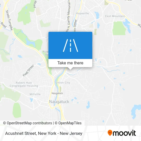 Acushnet Street map