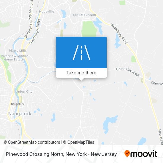 Mapa de Pinewood Crossing North