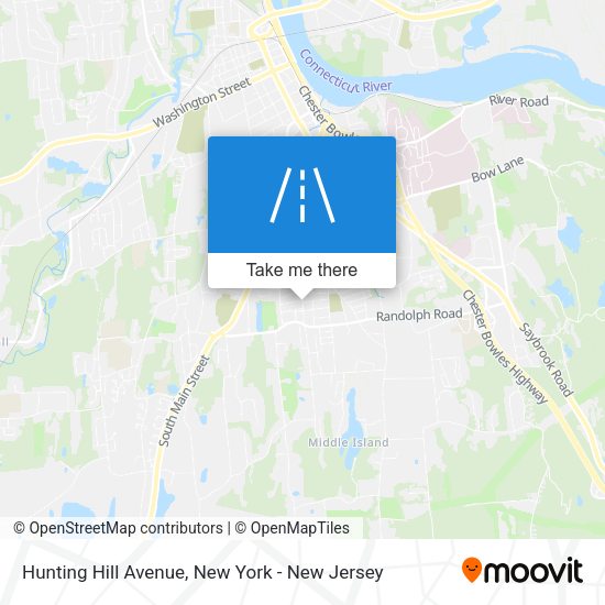 Mapa de Hunting Hill Avenue