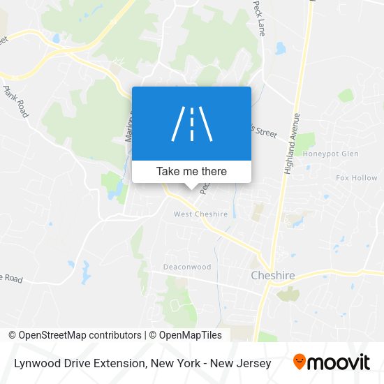 Mapa de Lynwood Drive Extension