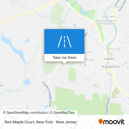 Red Maple Court map