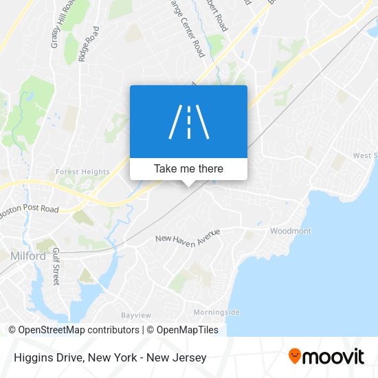 Mapa de Higgins Drive